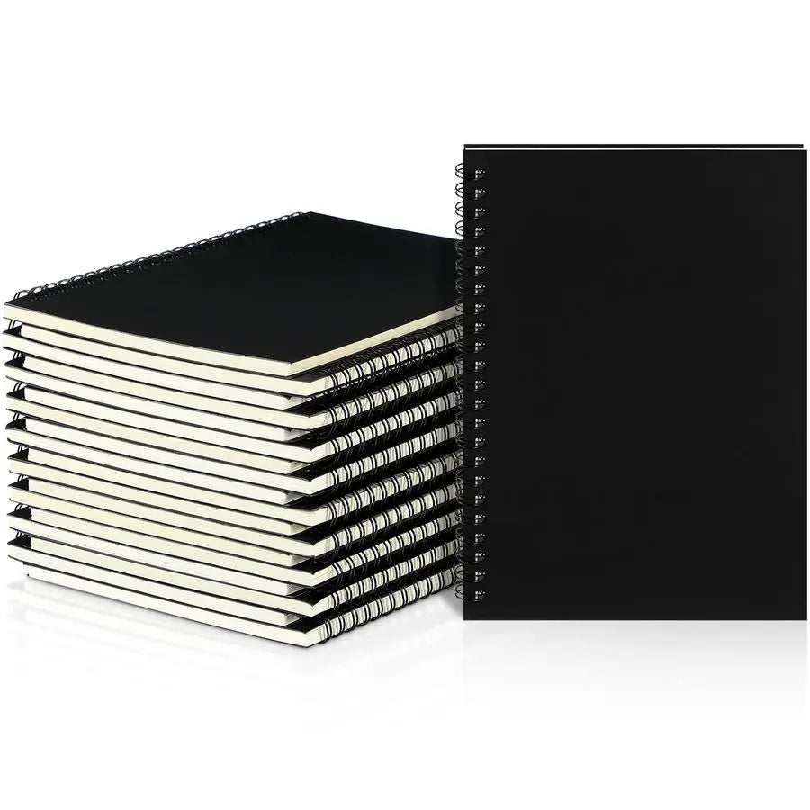18 Pcs Spiral Notebook Bulk A5 Journal Lined 8.3 x 5.5 Writing Composition Paper Small Notepad Subject Notebook for Students Off