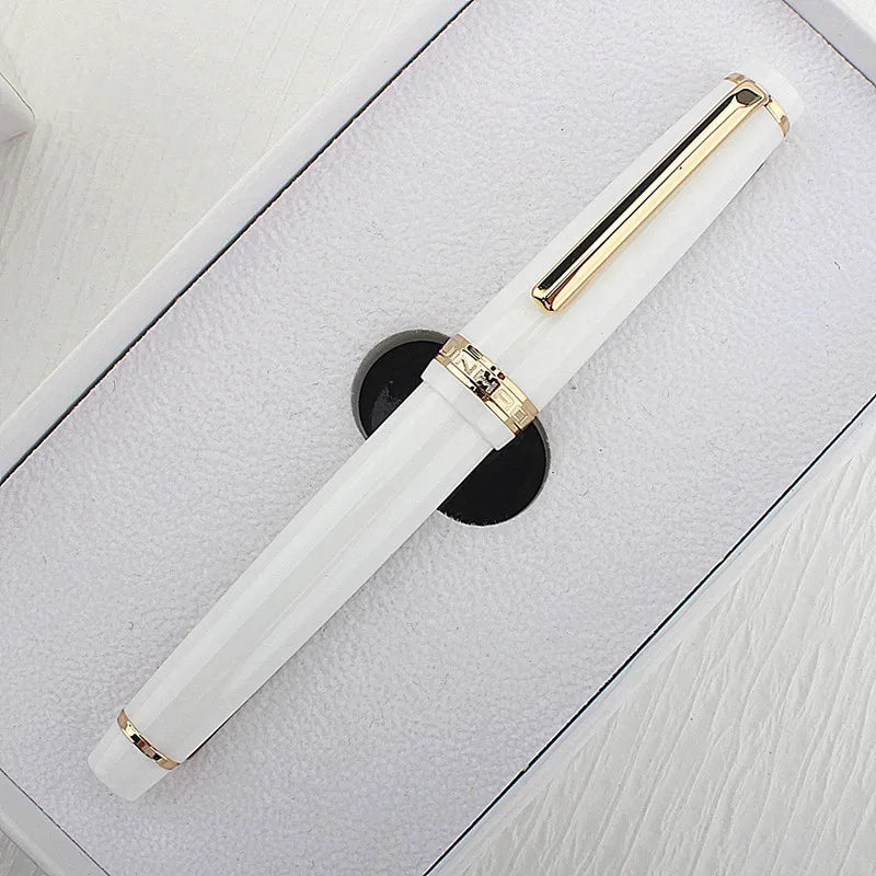 Jinhao 82 Porcelain White Fashion Colour Business Office Student School Stationery Supplies Fine Nib Fountain Pen New